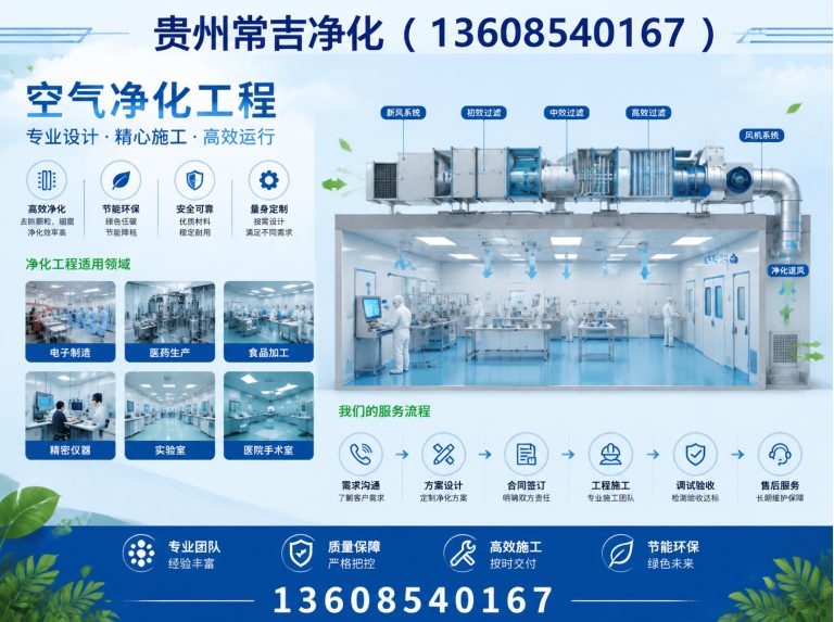 修文县洁净工程展示图