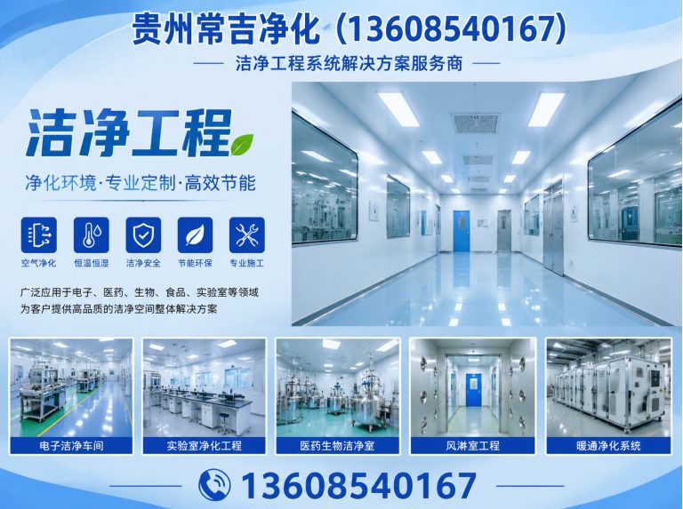 修文县实验室净化展示图